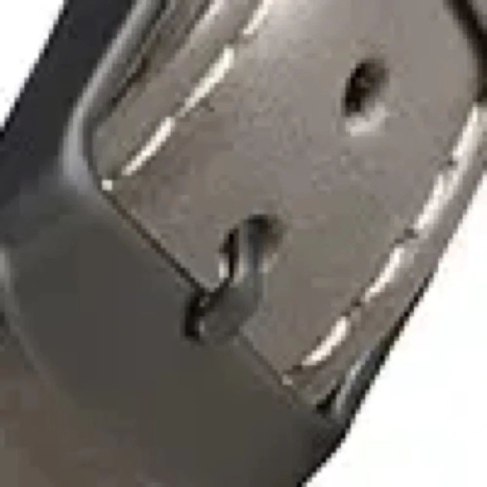 Classic Black Leather watchbands with Silver Buckle